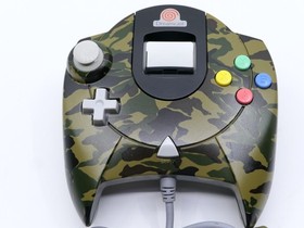 SEGA Dreamcast Controller Camofulage HKT-7700 Limited Tested Working