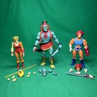 Super7 Ultimates ThunderCats Lot of 3:  Lion-O, Mumm-Ra, Cheetara
