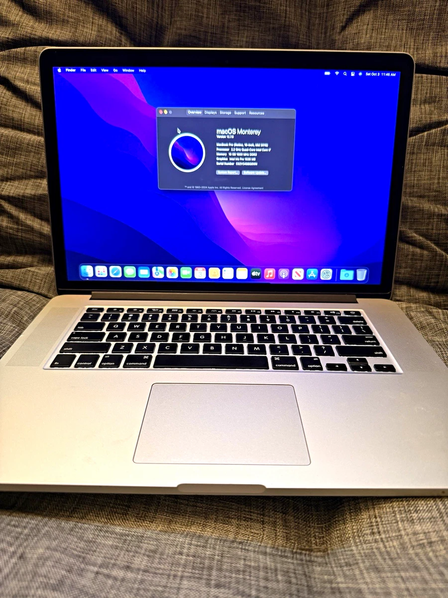 Las mejores ofertas en Portátiles Apple MacBook Pro 15,4′′ 2015 | eBay