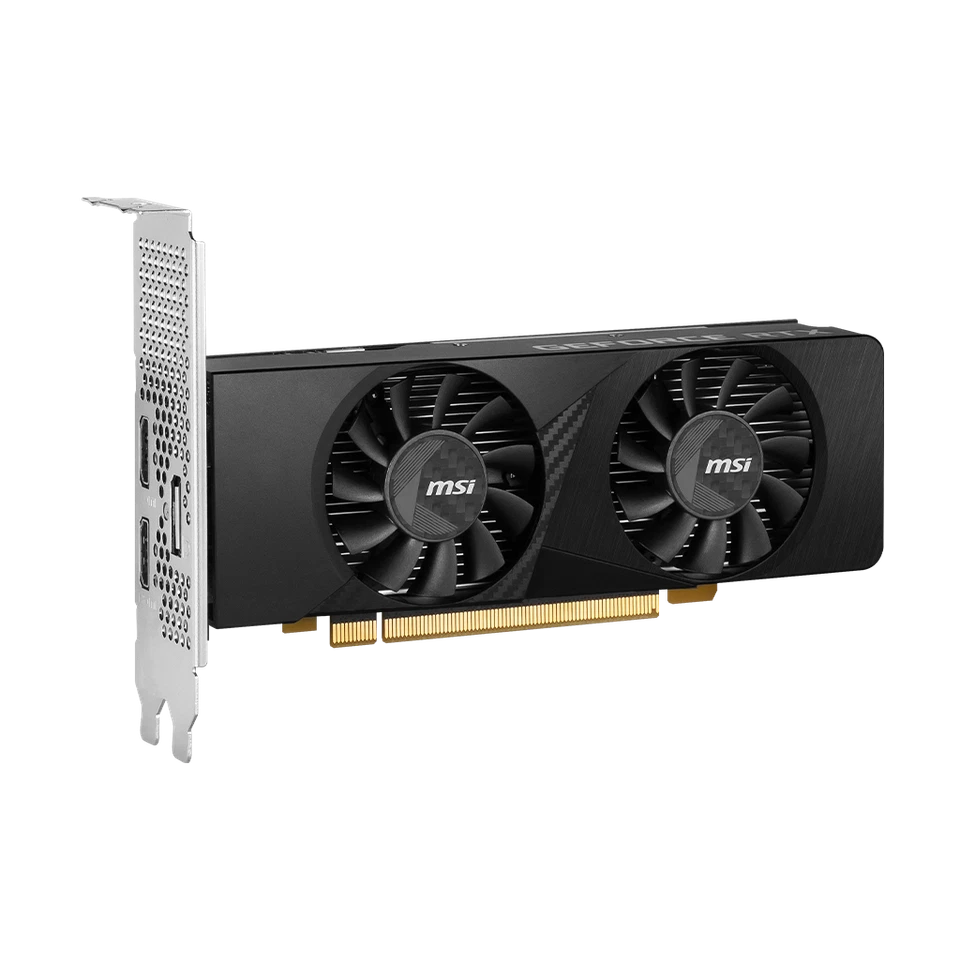 MSI G3050LP6C GeForce RTX 3050 LP 6G OC Low Profile 6GB GDDR6 Graphics Card - Image 3 of 4