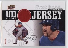 2010 Upper Deck UD Game Jersey Kevin Youkilis #UDGJ-KY 12eq