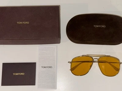 Brand New Authentic Tom Ford Sunglasses 557 Connor 02 FT TF557 28YTF 0557 - Imagen 1 de 4