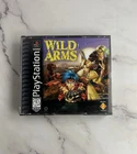 Wild Arms (Sony PlayStation 1, 1997) Complete W/Manual & Tested