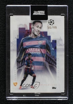 2025-26 Topps Total Football Limited Edition 56/99 Neymar Jr #1143 14dq