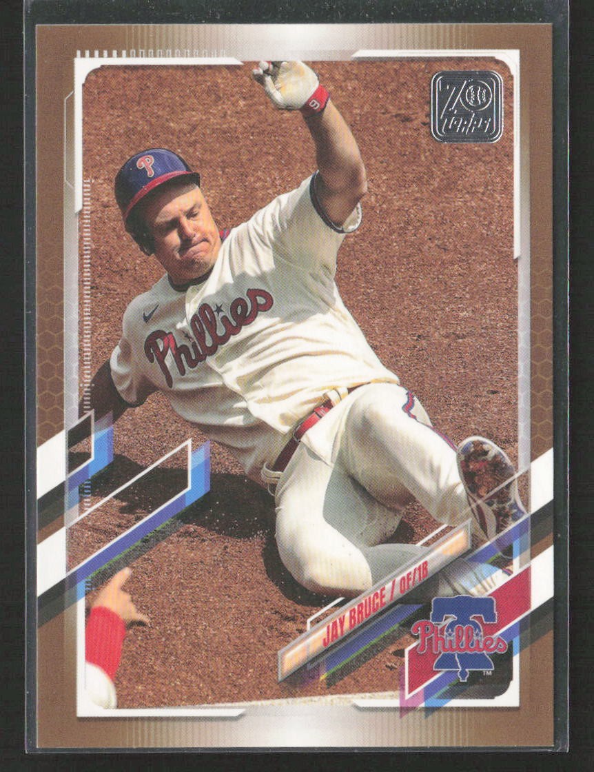 Jay Bruce 2021 Topps #308 Gold /2021 Philadelphia Phillies