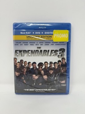 The Expendables 3 Unrated (Blu-ray + DVD) - Movie - Buy 2 Get 1 Free - New!