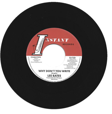 Lee Bates - Why Don't You Write/Alias Ducie / (Vinyl 7'' - 2024 - UK - Original)