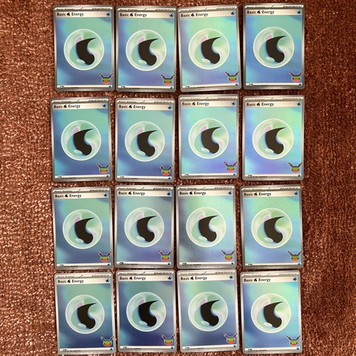 Basic Water Energy - (Pokemon 30th Celebration) Mee: 011 Holo 16-card Lot