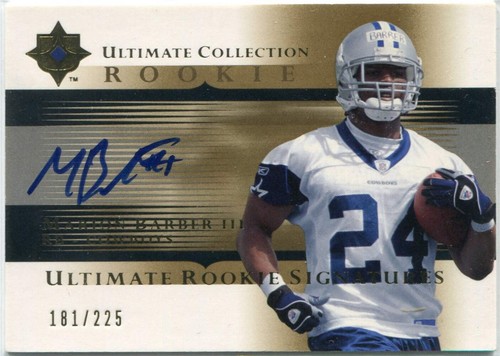 Marion Barber III 2005 Upper Deck Ultimate Collection Autographed RC #217 181/22