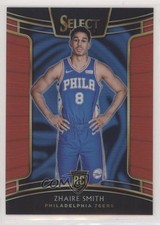 2018-19 Panini Select Concourse Red Prizm 25/199 Zhaire Smith #56 Rookie RC 7m3