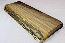Black Walnut Live Edge Reversible Charcuterie Board 23 L x 8.5 W x 1.75"T #3166