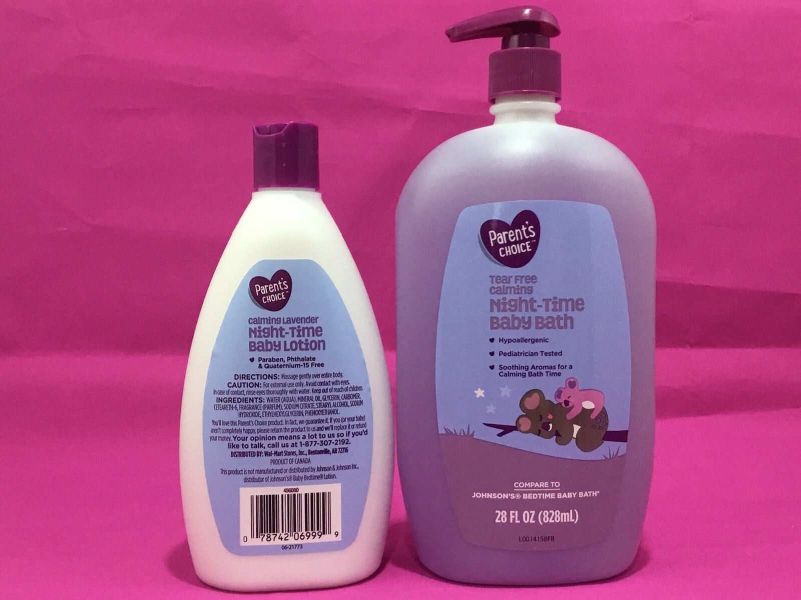 parents choice lotion