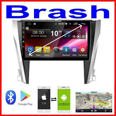 for TOYOTA AURION 2015-2018 GPS WIRELESS CARPLAY ANDROID AUTO ODB DAB+ TPMS DVR