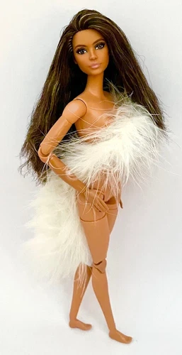 Barbie Signature Looks - Brunette Wavy Hair - DOLL ONLY - De-Boxed - A577.