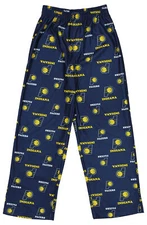 Outerstuff NBA Boys Youth (4-16) Indiana Pacers All-Over Print Lounge Pant, Blue