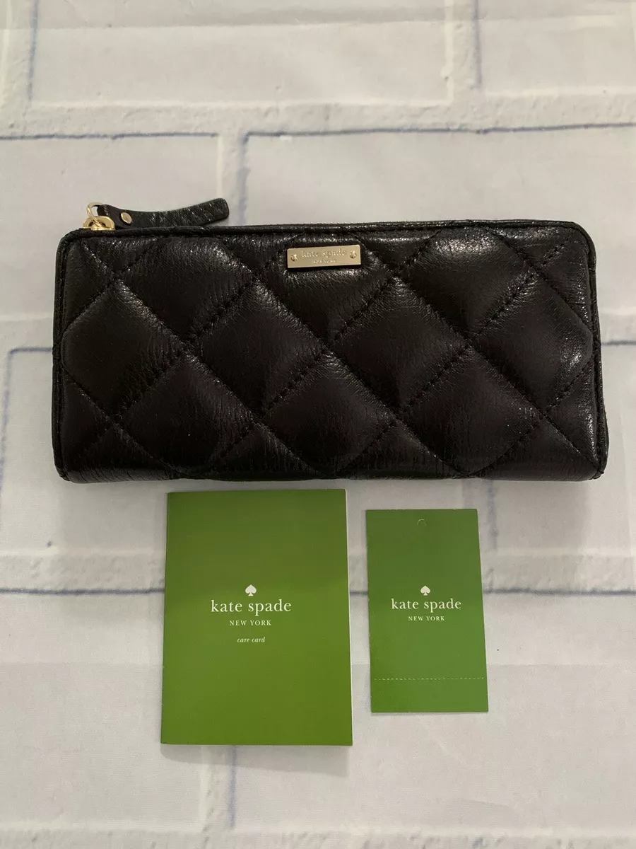 Kate spade store quilted wallet
