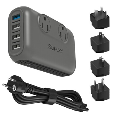 #ad 230 Watt Step Down 100 220 Volt to 110 Volt Converter for over 150 Countries $23.99