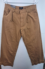 Banana Republic Women's Small Tannin Twill Straight Pull-On Pant NWT 80