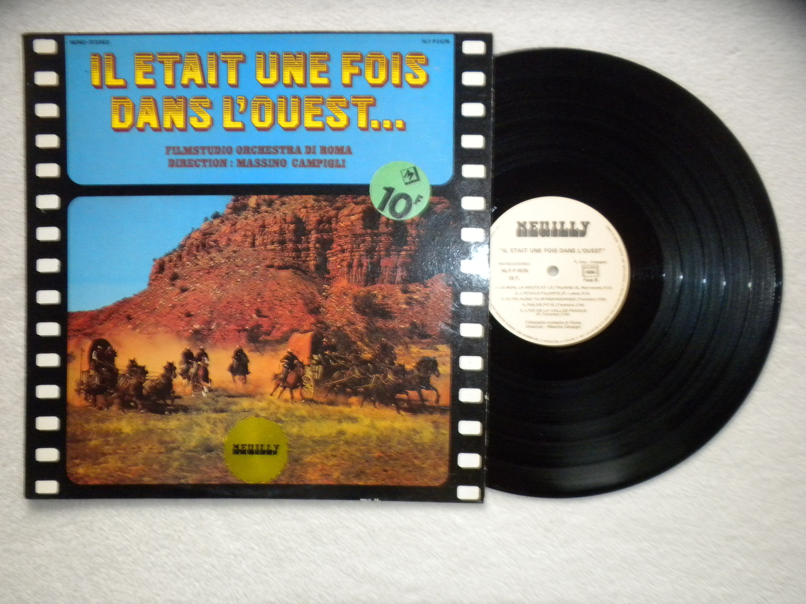 LP FILMSTUDIO "Il était une fois dans l'ouest" NEUILLY NLY P 2076