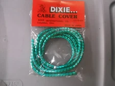 NOS Dixie Universal Green Five Feet (60") Motorcycle Cable Cover CC-5-GR Qty 1