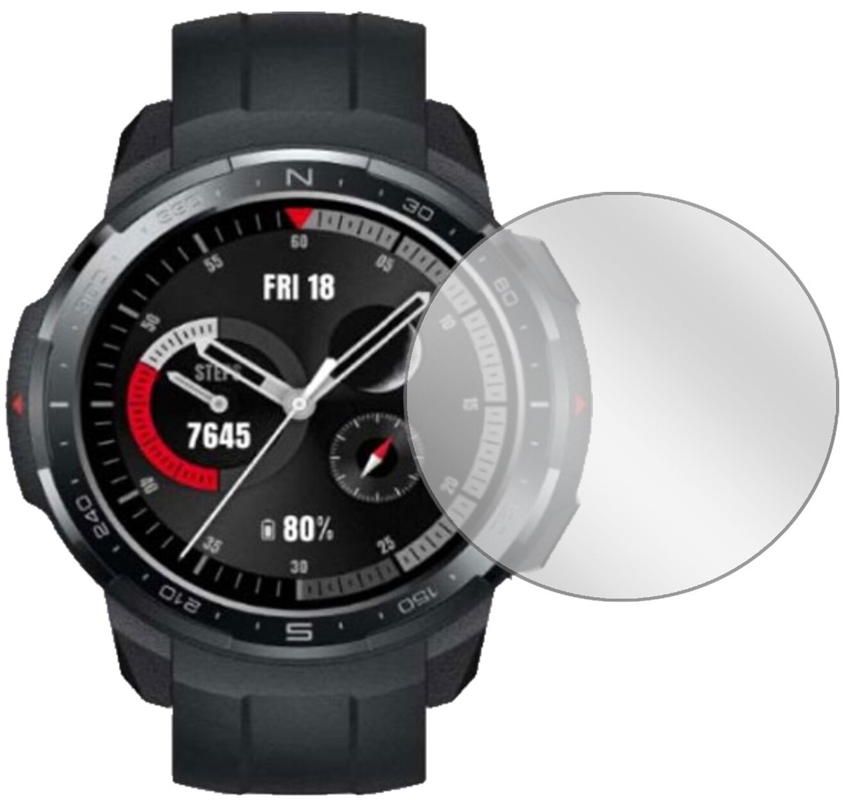 2x ScreenLeaf Pellicola protettiva sostenibile per Samsung Galaxy Watch