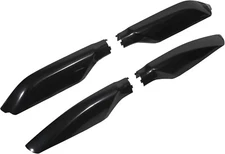 X AUTOHAUX 1 Set Roof Rack Leg Cover Roof Rack Bar Rail End Protection Cover She