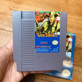 Nintendo NES Game: Gun.Smoke PAL-A MATTEL Original GUN SMOKE