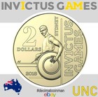 🟡 1 x UNC 2018 "Invictus Games" - $2 Two Dollar Coin