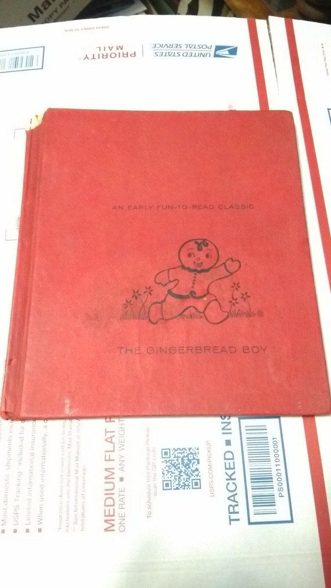 The Gingerbread Boy 1961 An Early Fun To Read Classic | eBay