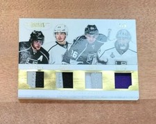 2011-12 Panini Dominion Quad Jersey  Voynov/Brown/Anze Kopitar/Quick /5