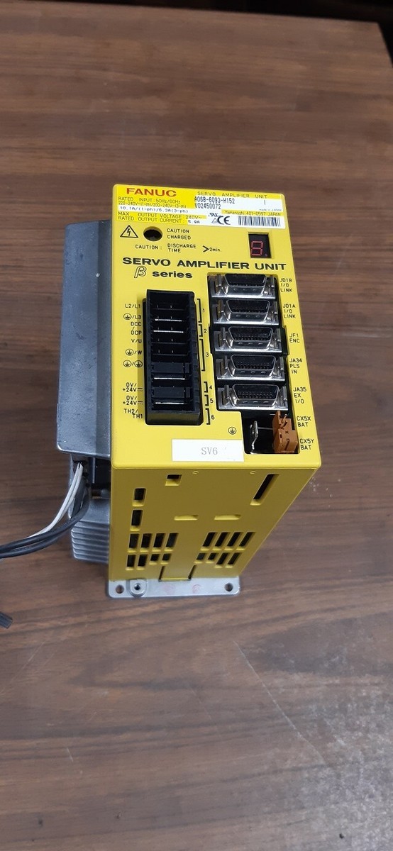 FANUC A06B-6093-H152 SERVO AMPLIFIER A06B6093H152 Expedited FANUC A06B-6093-H152 SERVO AMPLIFIER A06B6093H152 Expedited
