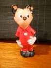 VINTAGE MICKEY MOUSE, 4" TALL, WALT DISNEY PROD HARD PLASTIC UNUSUAL HARD 2 FIND — photo 4