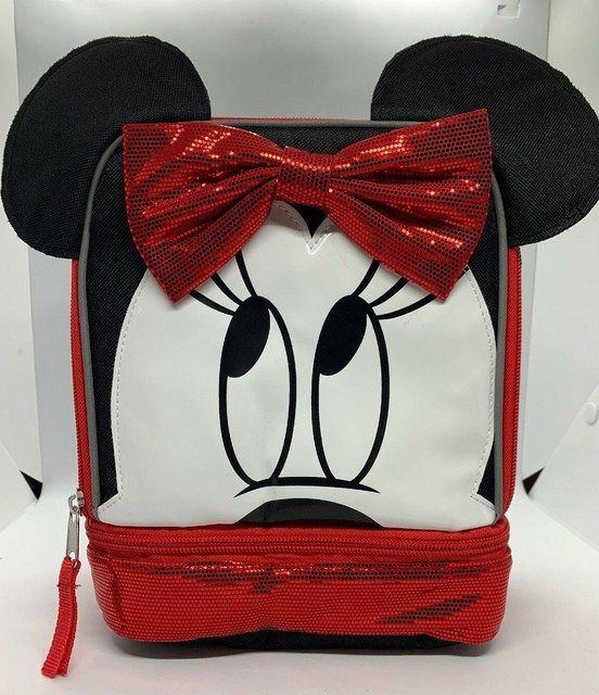 minnie mouse insulated lunch bag