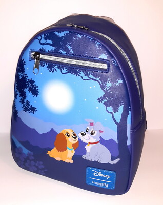 NEW Loungefly Disney LADY AND THE TRAMP Moonlight Stroll 