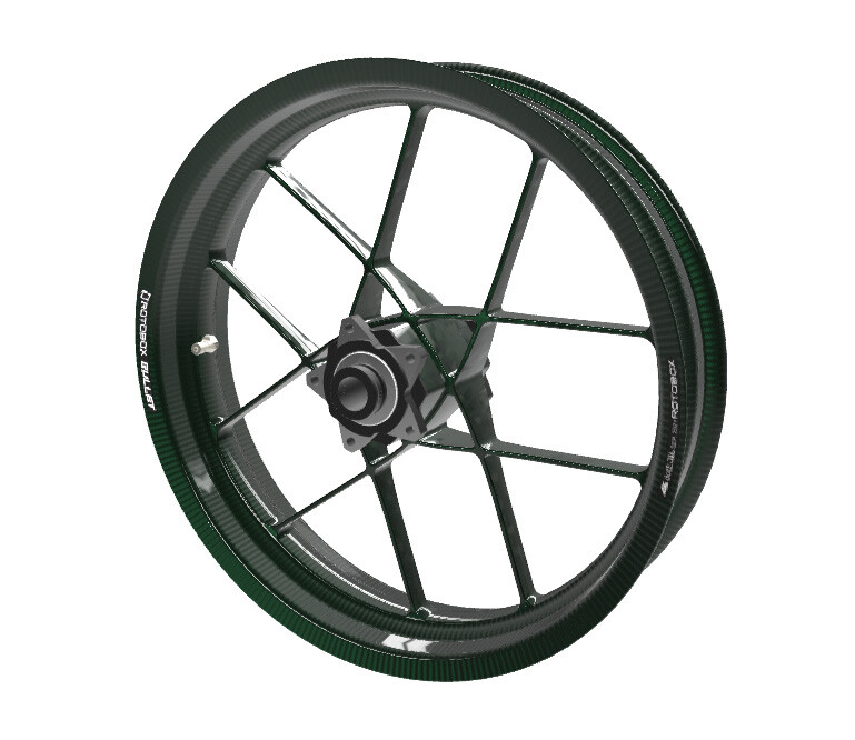りん　0612 Rotobox Carbon Wheel Set Front Rear Rims Wheels Kawasaki