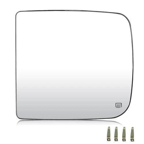 Driver Upper Towing Mirror Glass Heated For 2009-2022 Dodge Ram 1500 2500 3500