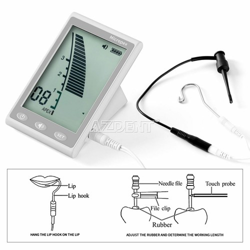 Wireless Dental LED 16:1 Endo Motor Handpiece Q1101 /Endo Apex Locator Micropex - Picture 12 of 14