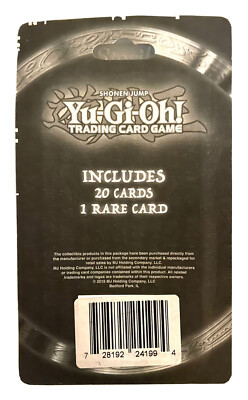 2018 Shonen Jump Yu-Gi-Oh! Trading Card Game includes 20 cards + 1 rare card 