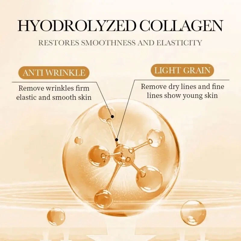 Mascarilla facial antiarrugas de colágeno hidratante antienvejecimiento reparación iluminadora 10 un. Foto 4 de 4