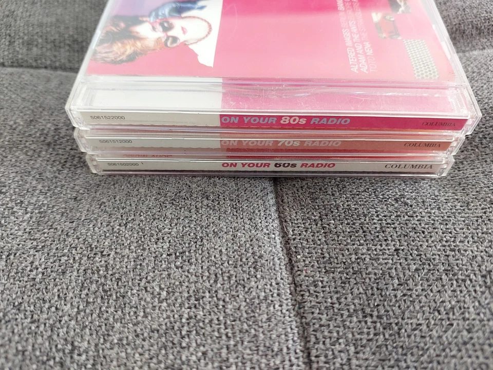 On Your 60s,70s, 80’s Radio 3 CD  Set Rock Music Hits Bangles Cyndi Lauper VGC - Image 3 of 3