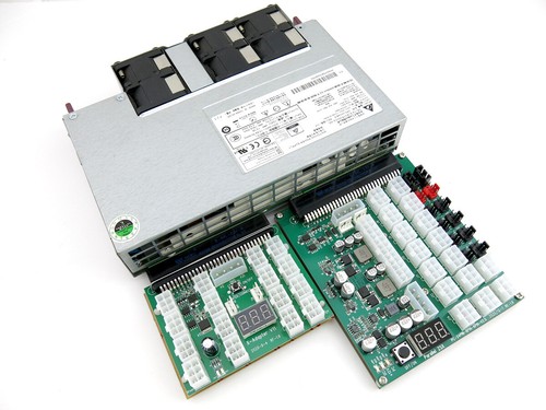 200-240VAC All-In-One GPU Mining Power Supply ZSX or ZSX-AMP Kit Delta 2400 W... - Picture 7 of 12