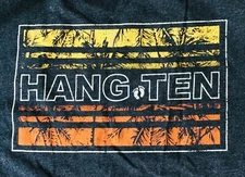 Hang Ten Surf T-Shirt, Blue, Size Medium