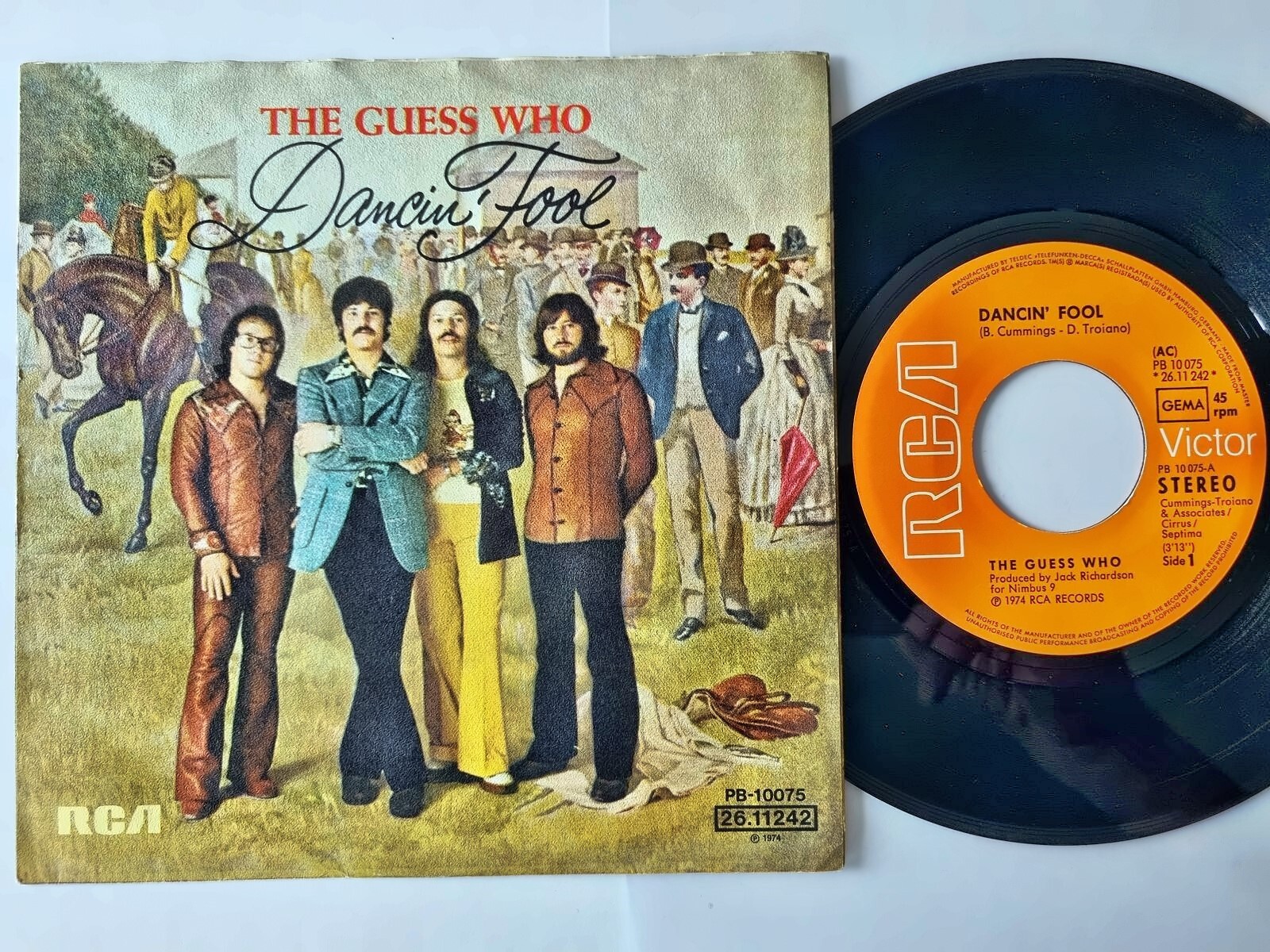 The Guess Who - Dancin' fool 7'' Vinyl Germany