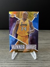 Shaquille O’Neal 2022 Optic #11 Winner Stays Blue /85 Lakers