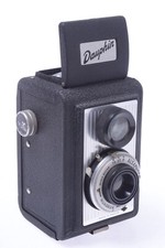   ALSAPHOT DAUPHIN II PSUEDO TLR 6X6CM 120 ROLL FILM CAMERA BOYER MENIX LENS