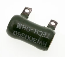 35 Ohm 8W, Inductive Tubular Ceramic Wire Wound Power Resistor RW30G350 