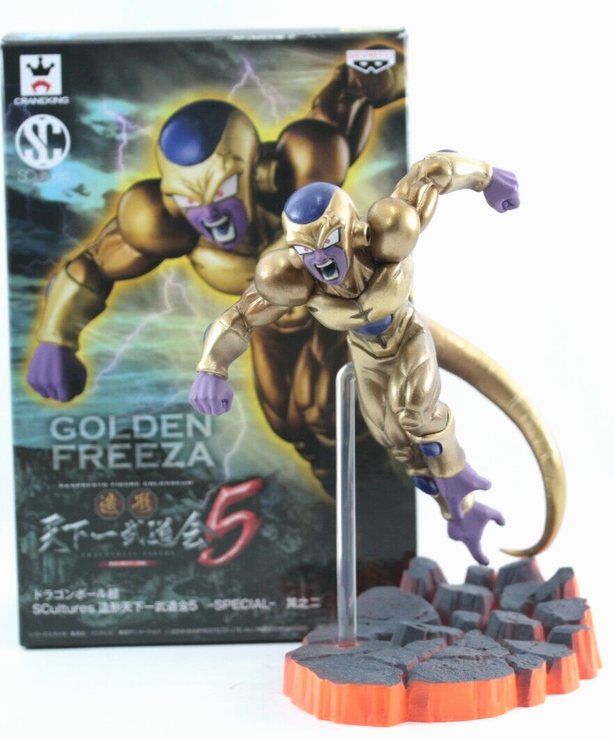 Dragon Ball Super Golden Frieza Figure Modeling Tenkaichi Budokai