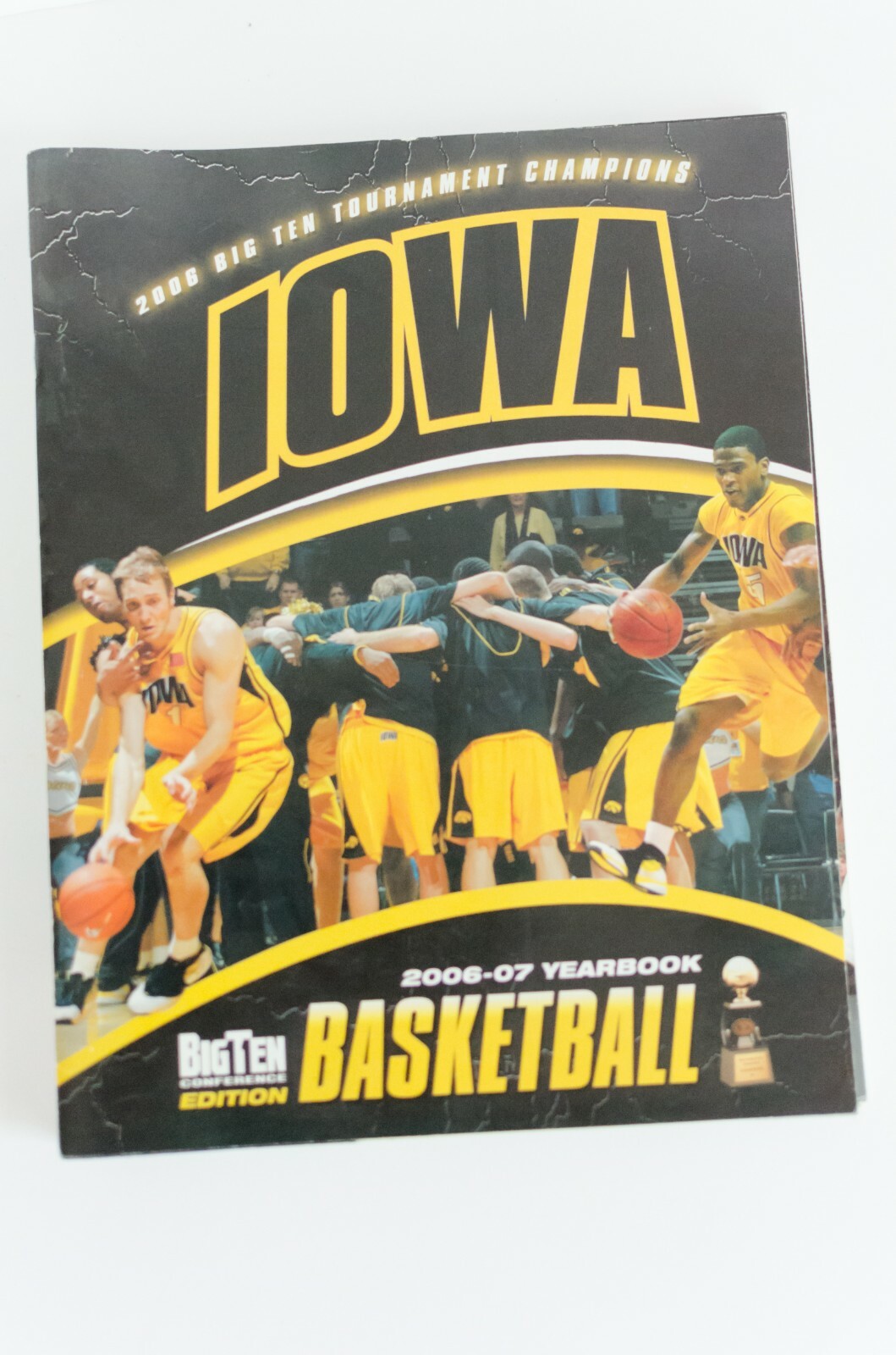 VINTAGE Lot of 4 University of Iowa HAWKEYE Basketball Yearbooks
