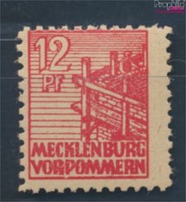Briefmarken Sowjetische Zone (All.Bes.) 1946 Mi 36z b d&uuml;nnes Papier gepr&uuml;f(75104