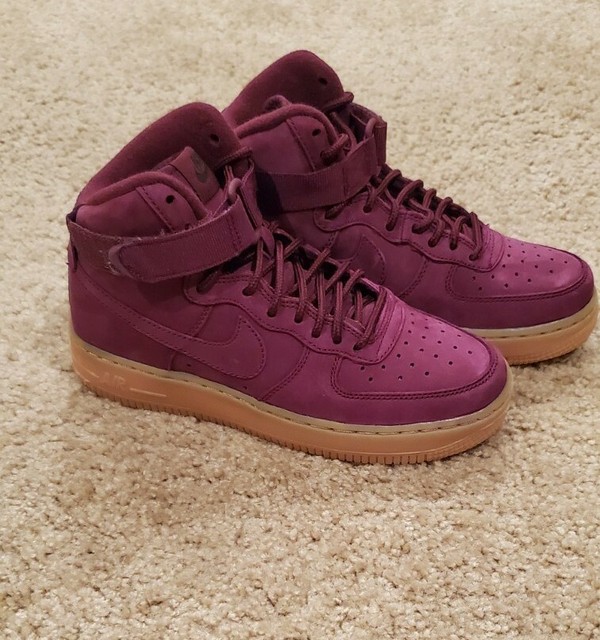 nike air force 1 high bordeaux